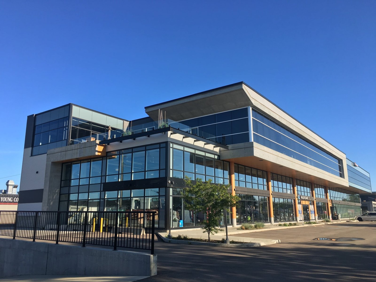 Service Areas in North Central Edmonton