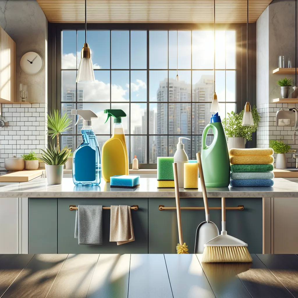 Essential Basic Cleaning Supplies for Your Apartment
